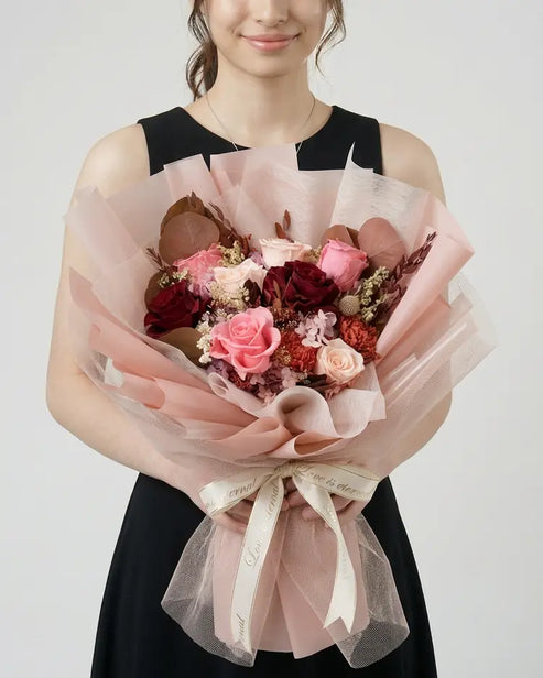 Elegant丨Preserved Flower Bouquet WEMICKIT - Melbourne Floral Arrangement