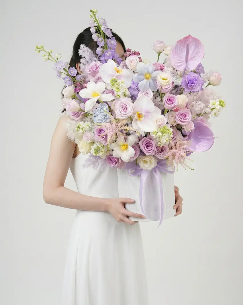 Lavender｜Fresh Flower Box WEMICKIT - Melbourne Floral Arrangement