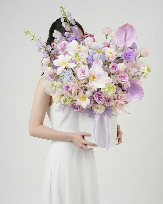 Lavender｜Fresh Flower Box WEMICKIT - Melbourne Floral Arrangement