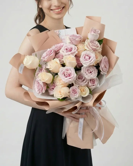 Mauve丨Fresh Flower Bouquet WEMICKIT - Melbourne Floral Arrangement