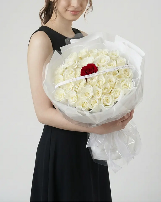 Only You 丨30 Roses Bouquet WEMICKIT - Melbourne Floral Arrangement