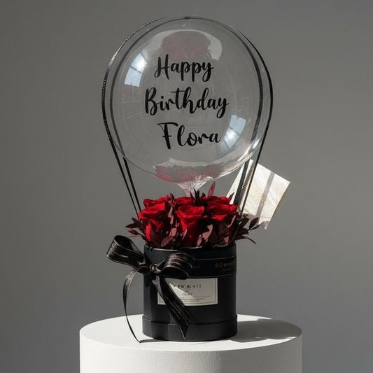 Only You丨Preserved Flower Box With Balloon