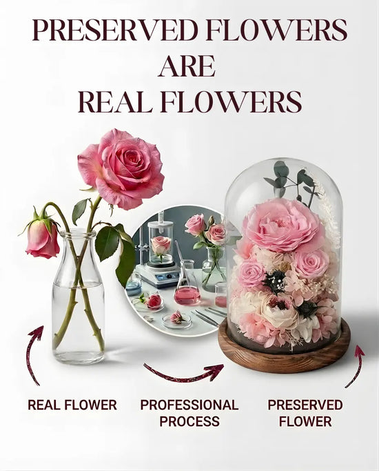 Periwinkle | Preserved Flowers Bouquet WEMICKIT - Melbourne Floral Arrangement