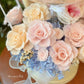 Venus | Preserved Flower Box with Balloon WEMICKIT - Melbourne Flower Delivery