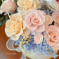 Venus | Preserved Flower Box with Balloon WEMICKIT - Melbourne Flower Delivery