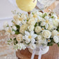 Vera | Fresh Flower Box with Balloon WEMICKIT - Melbourne Flower Delivery