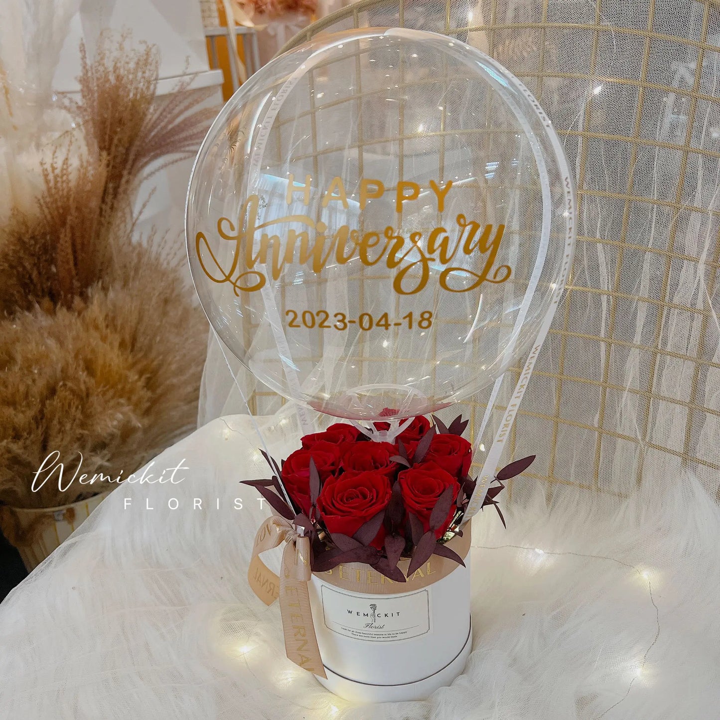 Only You丨Preserved Flower Box With Balloon