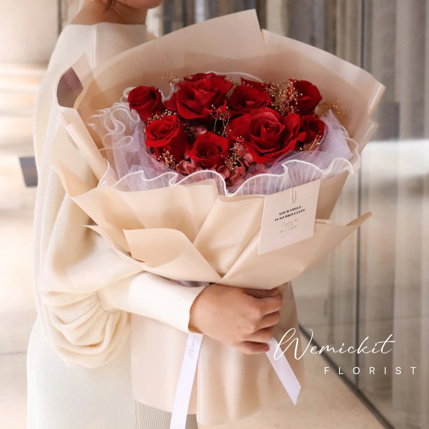 First Love - Red丨Preserved Flower Bouquet