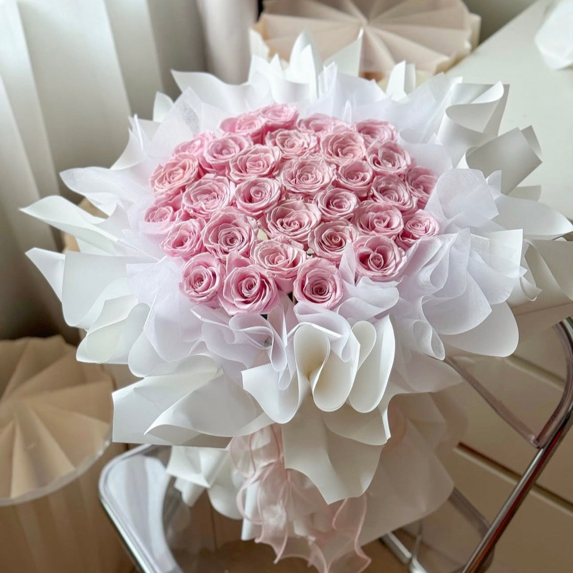 Amara丨30 Preserved Roses Bouquet