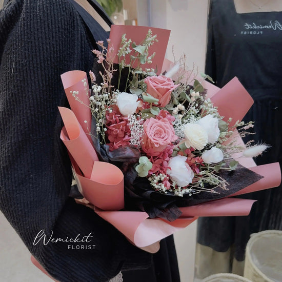 Spring Botanic丨Preserved Flower Bouquet WEMICKIT - Melbourne Floral Arrangement