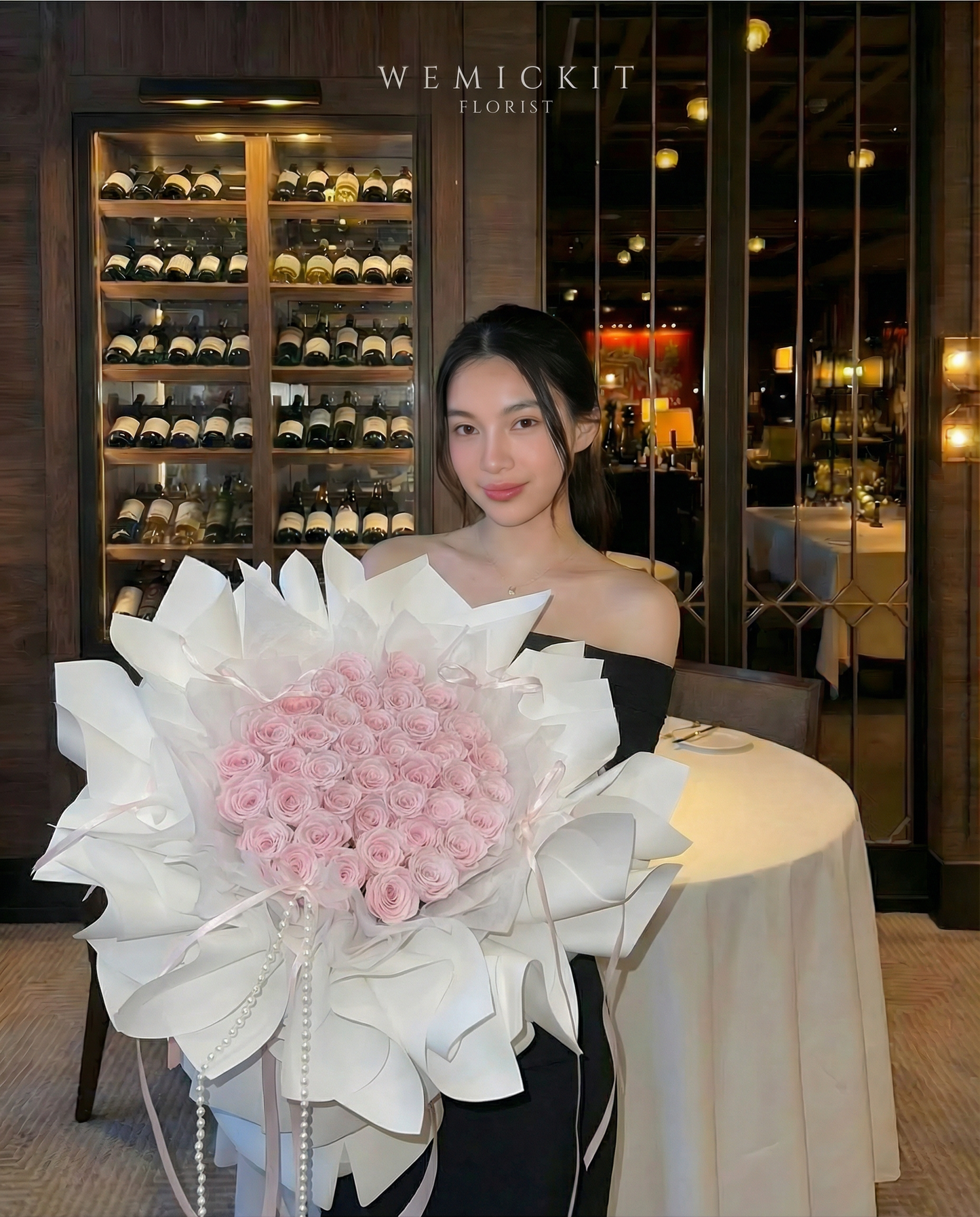 Valentine’s Day Luxury Preserved Bouquet | Amara | Melbourne Delivery