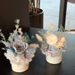 Snow - Everlasting Preserved Flower in Vase