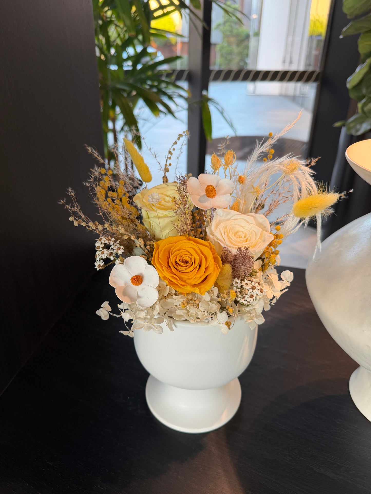 Gold Blessing - Everlasting Preserved Flower in Vase