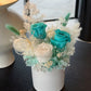 Snow Tiffany - Everlasting Preserved Flower in Vase
