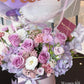 Clementine丨Fresh Flower Box With Balloon WEMICKIT - Melbourne Floral Arrangement