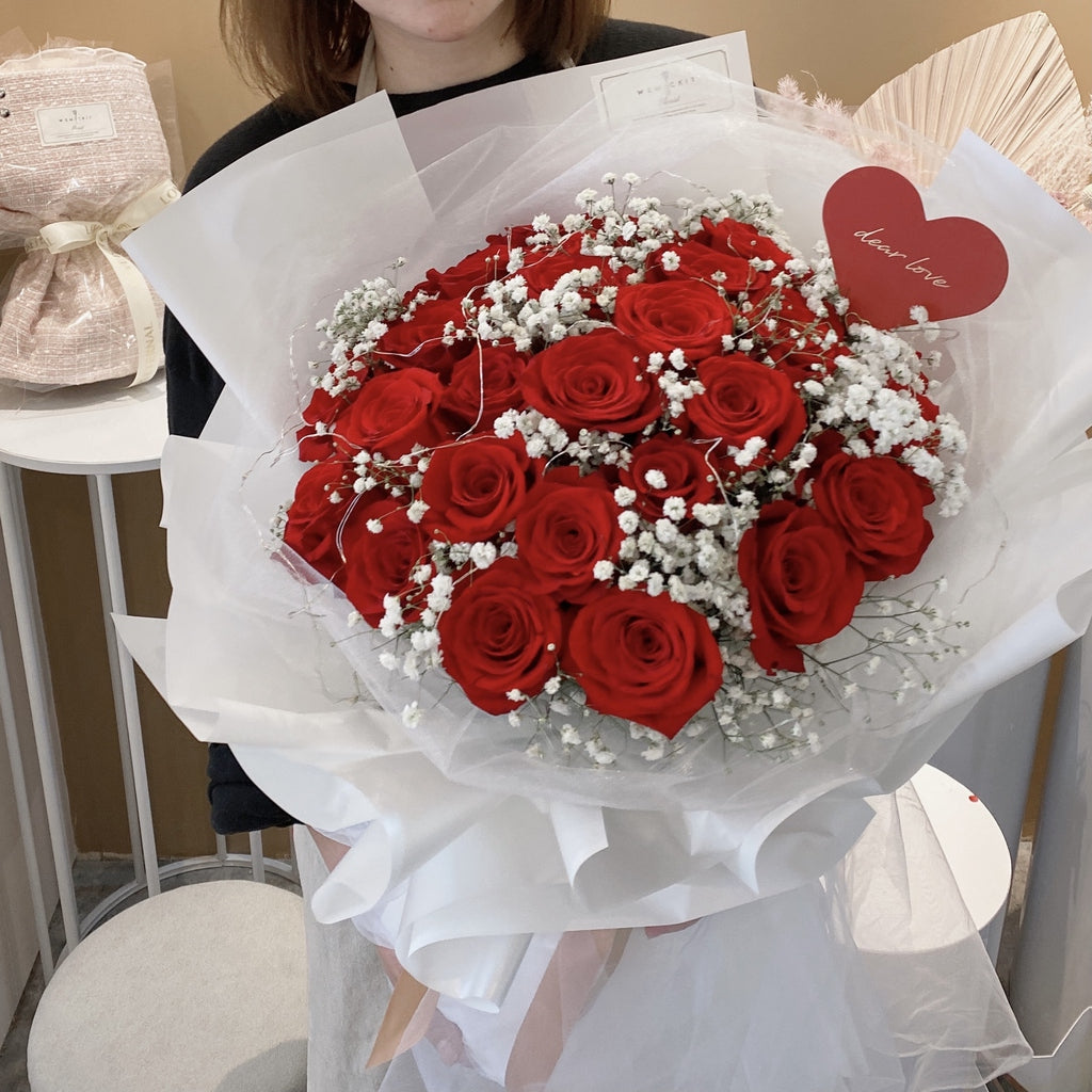Love is Eternal丨30 Stems Fresh Flower Bouquet