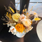 Gold Blessing - Everlasting Preserved Flower in Vase