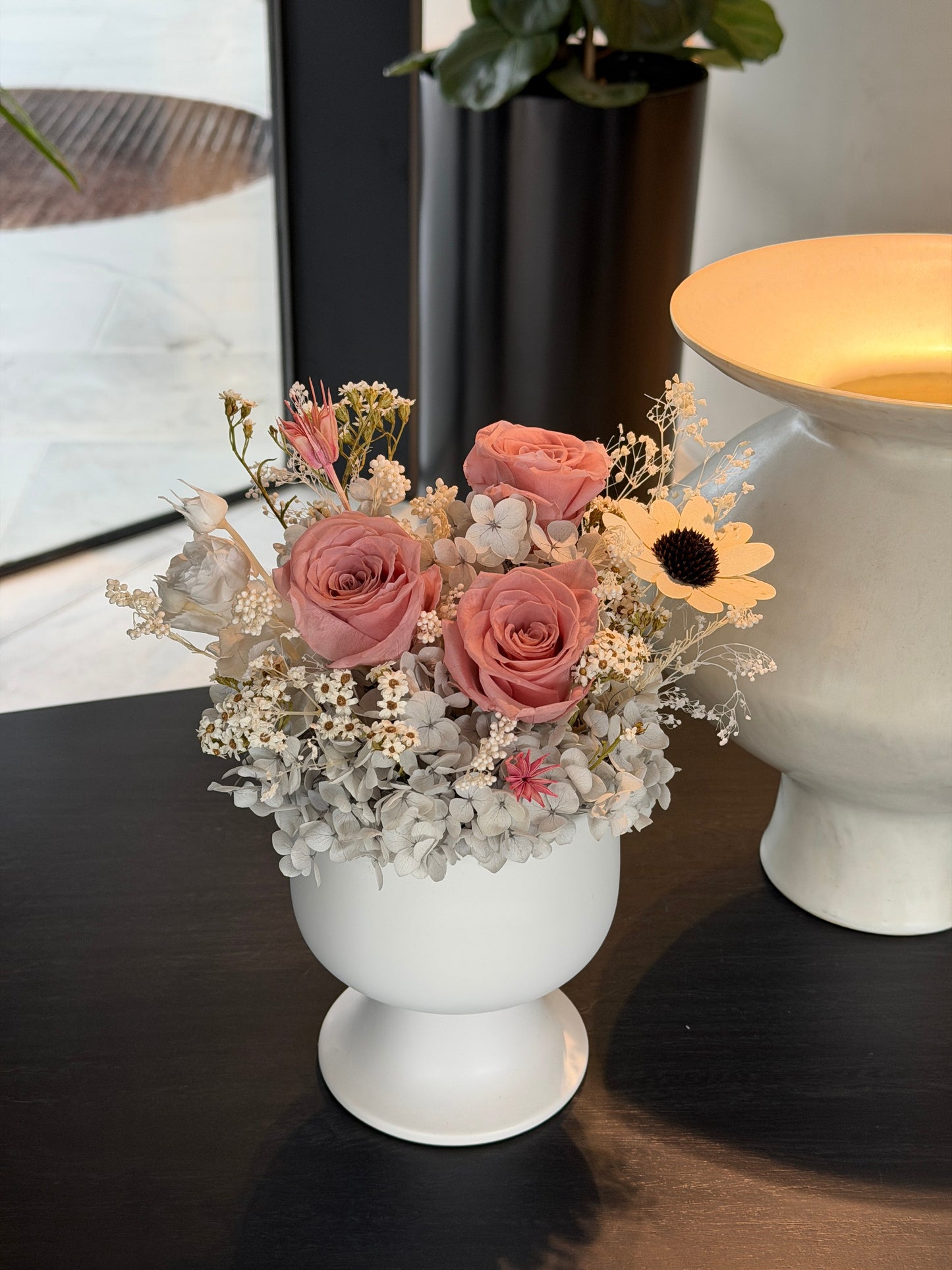 Fantasy - Everlasting Preserved Flower in Vase