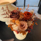 Duskyrust - Everlasting Preserved Flower in Vase