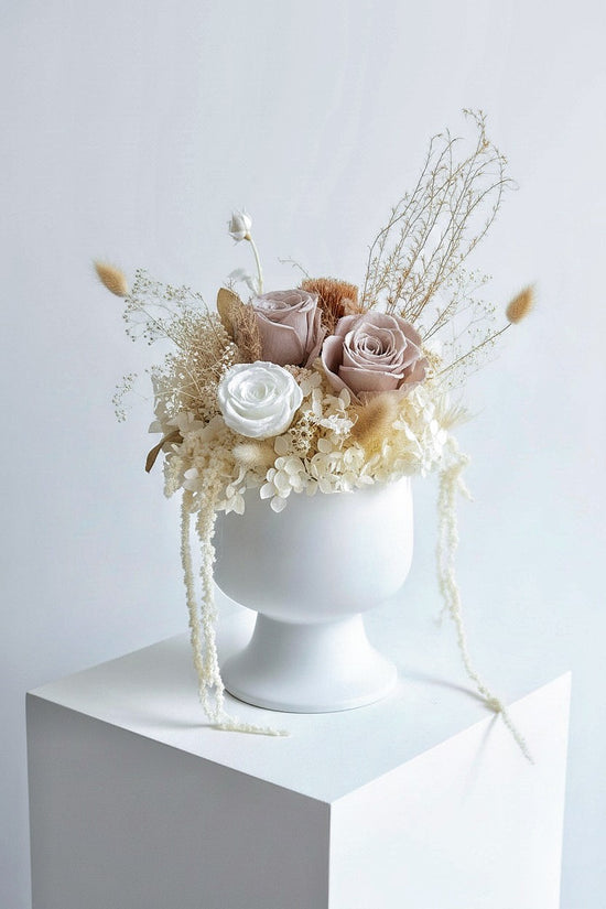 Petal Nude - Everlasting Preserved Flower in Vase