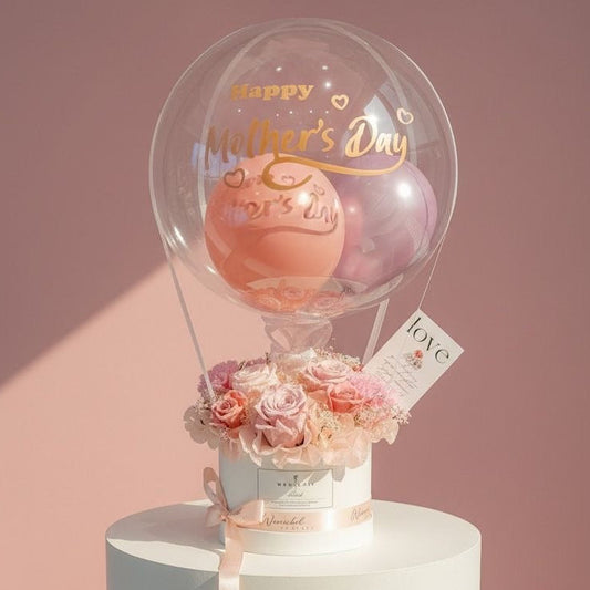 Venera丨Preserved Flower Box With Balloon