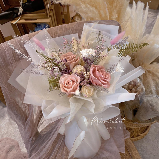 Idyllic丨Preserved Flower Bouquet