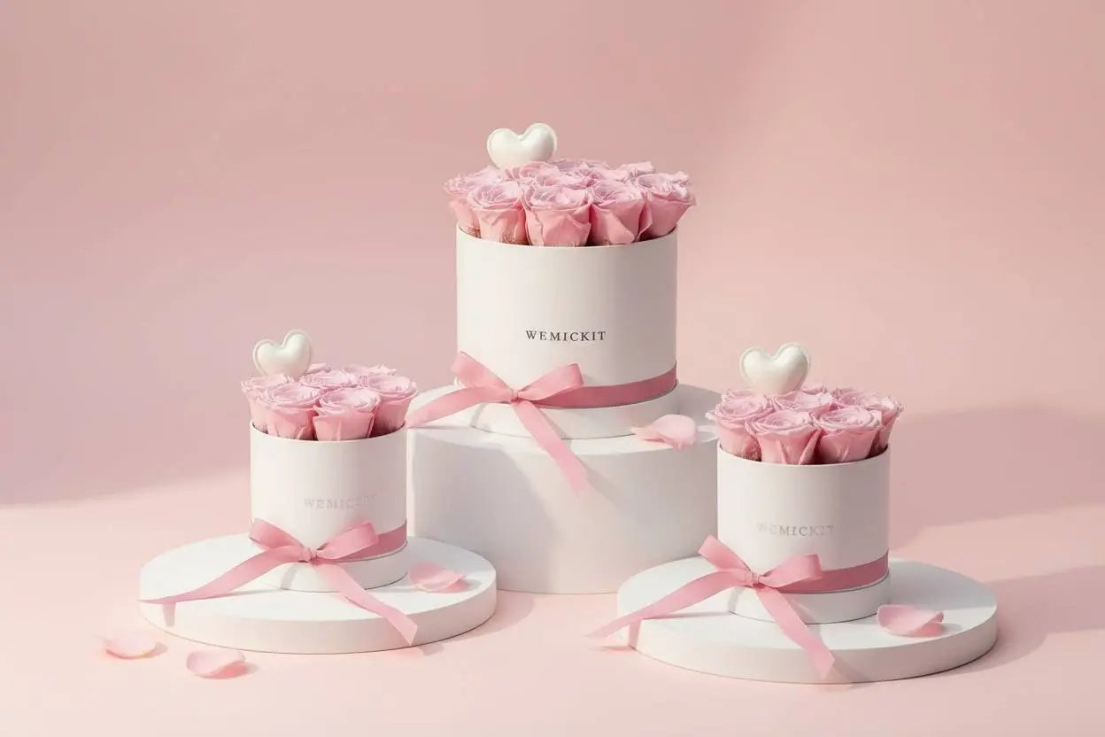 Eternal Love Box - Pink WEMICKIT - Melbourne Flower Delivery