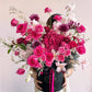 Magenta Love | Fresh Flower Box WEMICKIT - Melbourne Floral Arrangement
