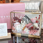 Mystery Garden (Pink) | Preserved Flower Glass Dome WEMICKIT - Melbourne Flower Delivery